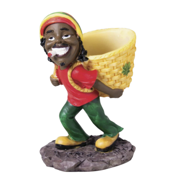 Polyresin rasta ashtray # 12