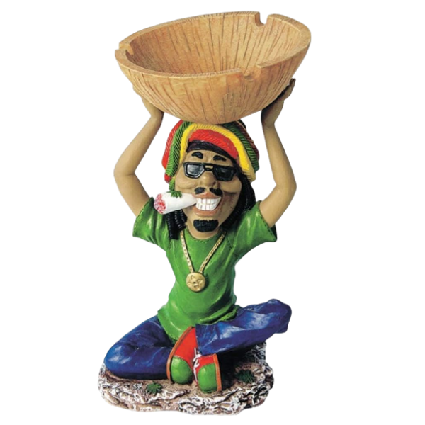 Polyresin rasta ashtray # 11
