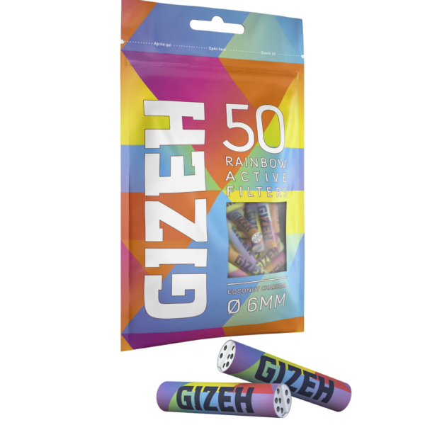 Gizeh Rainbow Active Filters 6MM