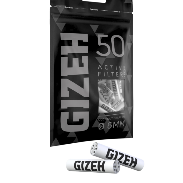 Gizeh Black Active Filters 6MM