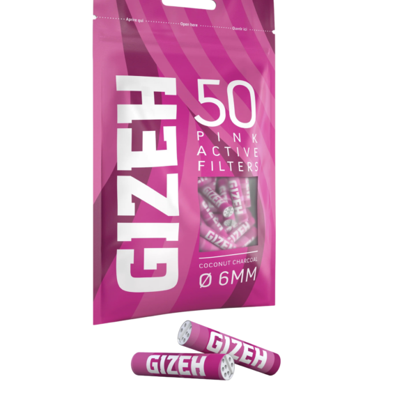 Gizeh All Pink Active Filters  6MM