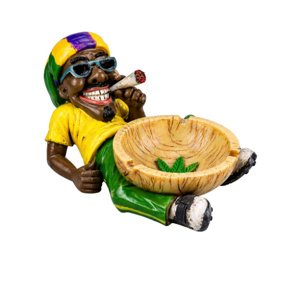 Polyresin rasta ashtray # 9