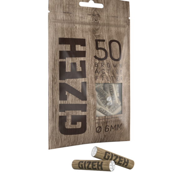 Gizeh Unbleached Active Filters 6MM