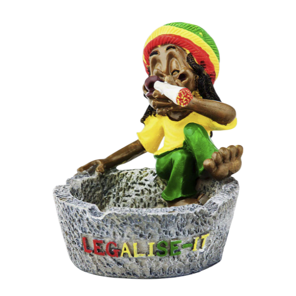 Polyresin rasta ashtray # 1