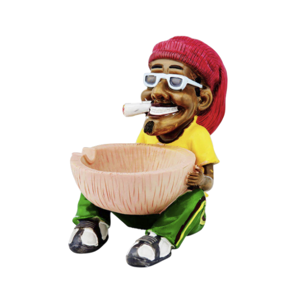 Polyresin rasta ashtray # 2