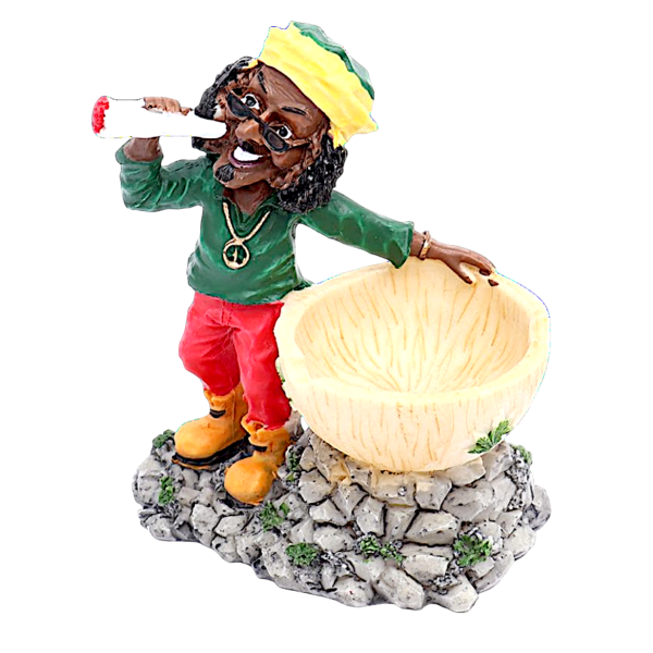 Polyresin rasta ashtray # 14