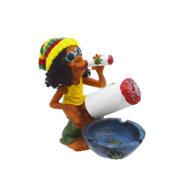 Polyresin rasta ashtray # 7