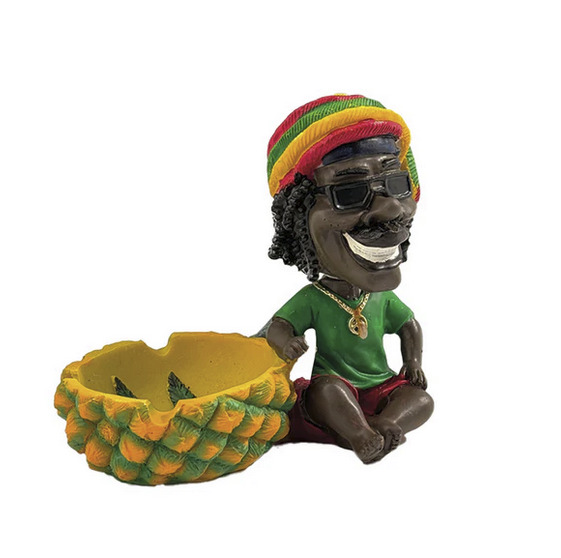 Polyresin rasta ashtray # 3