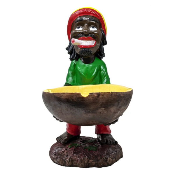 Polyresin rasta ashtray # 8