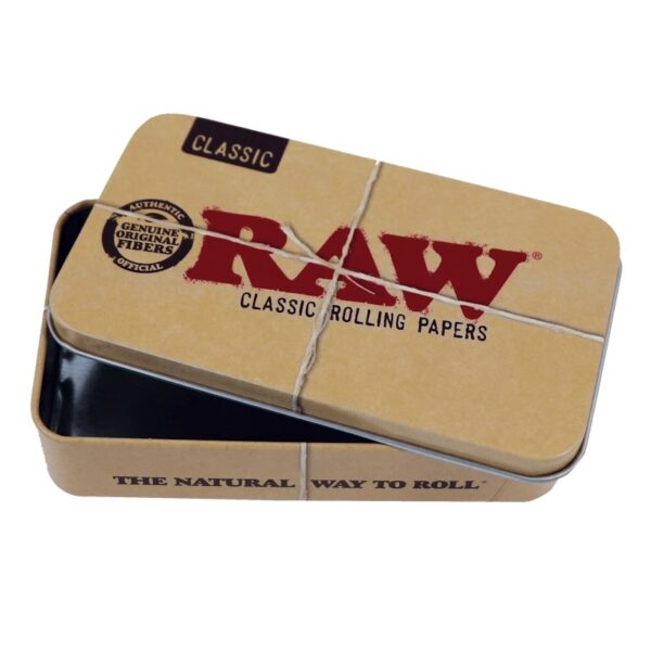Raw Metal Tin Case